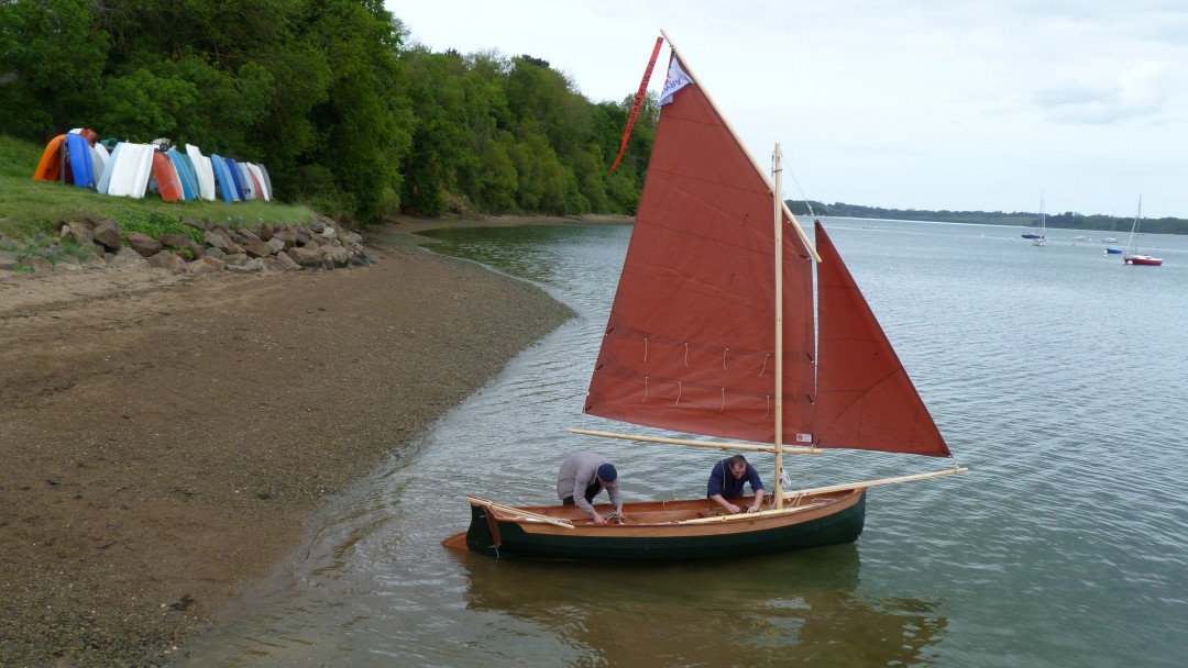 voile aux tiers Misaine voilerie Nozo Bretagne