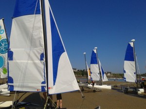 GV et Foc Catamaran KL New Cat, Topaz,Hobie cat, Nacra pour cata 10.5, 12, 14, 15, 16 pieds