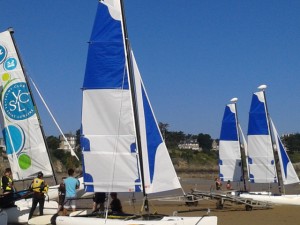 GV et Foc Catamaran KL New Cat, Topaz,Hobie cat, Nacra pour cata 10.5, 12, 14, 15, 16 pieds